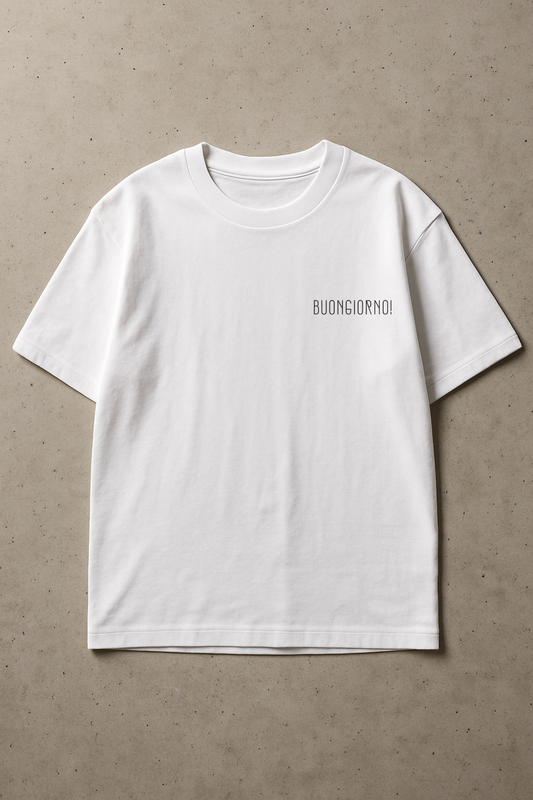 Premium T-Shirt 'Buongiorno!'