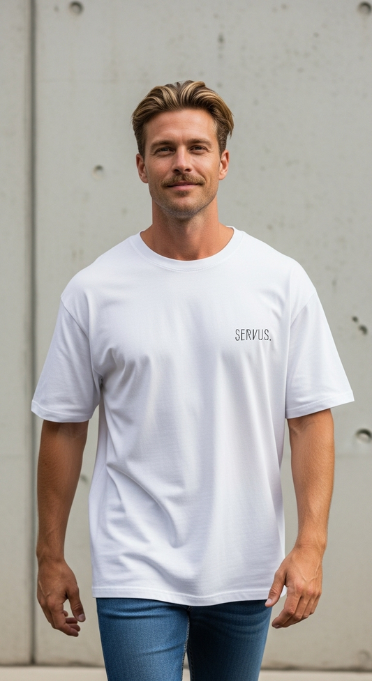 SHOP - Premium T-Shirt 'SERVUS!' - Herren
